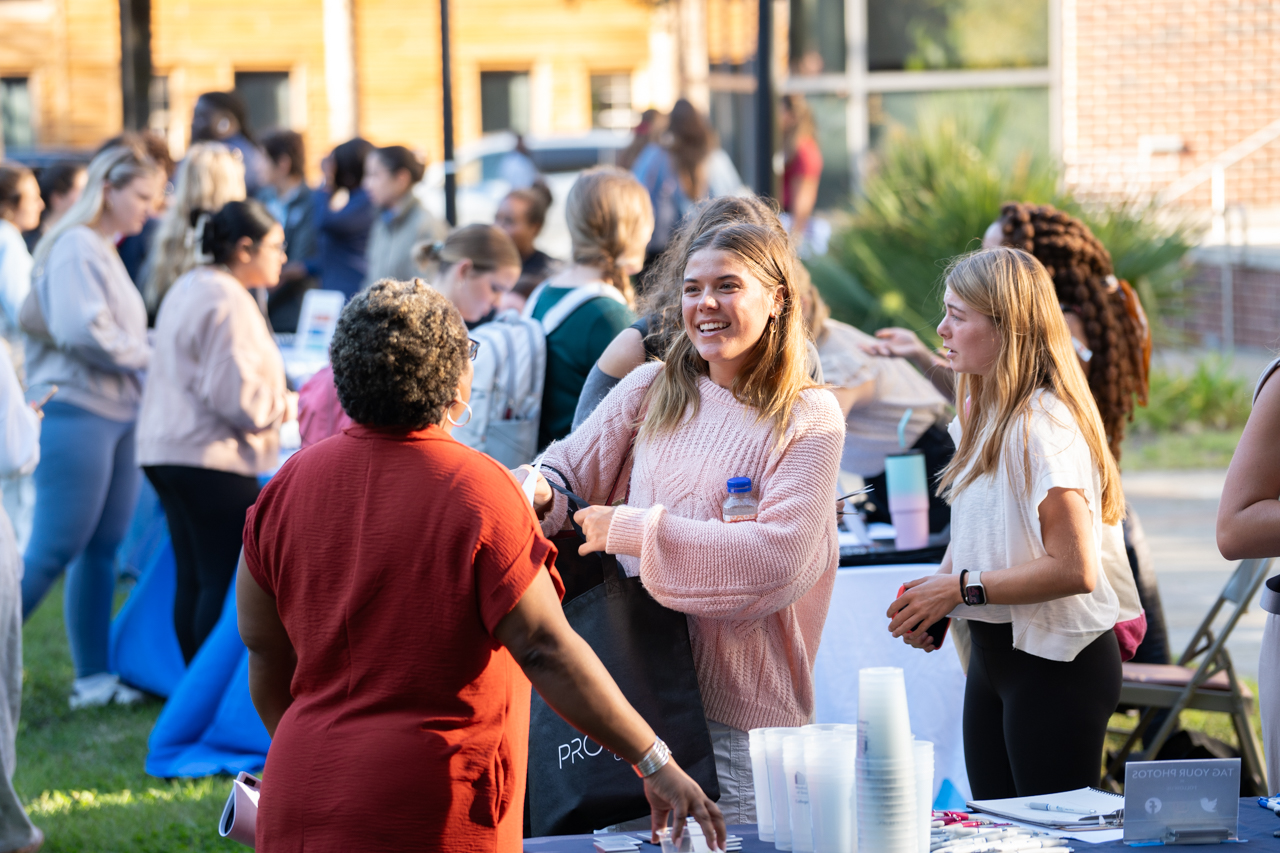 MUSC came to campus to share future opportunities and collaboration.