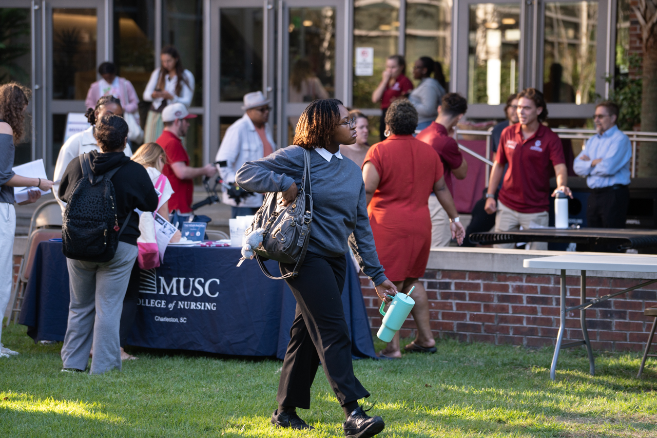 MUSC came to campus to share future opportunities and collaboration.