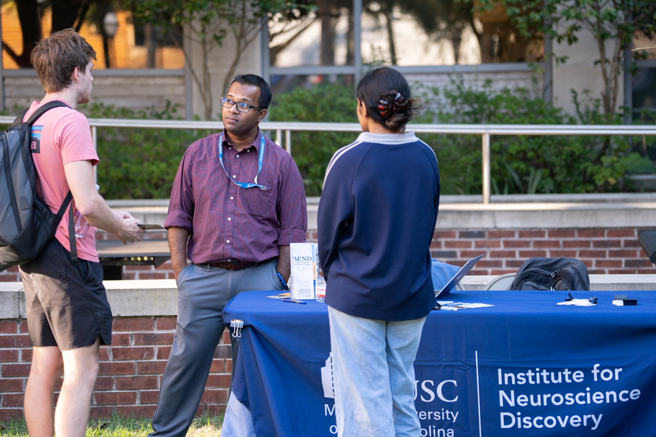 MUSC came to campus to share future opportunities and collaboration.