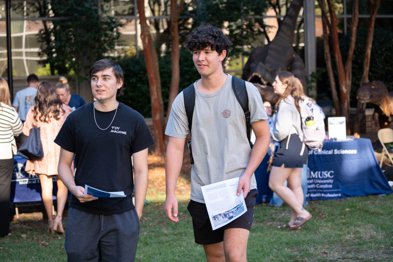 MUSC came to campus to share future opportunities and collaboration.