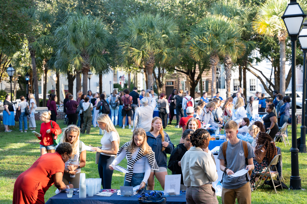 MUSC came to campus to share future opportunities and collaboration.