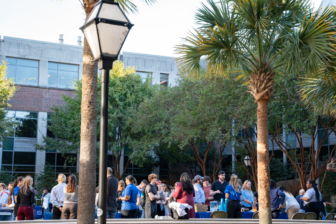 MUSC came to campus to share future opportunities and collaboration.