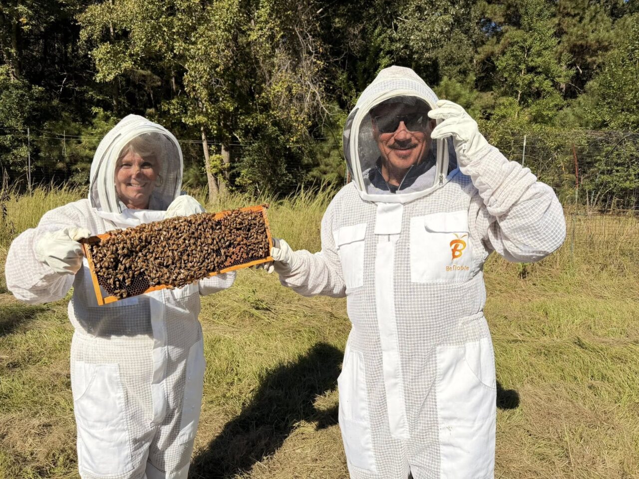 Board of Trustees with the Stono Preserve Bee Keepers