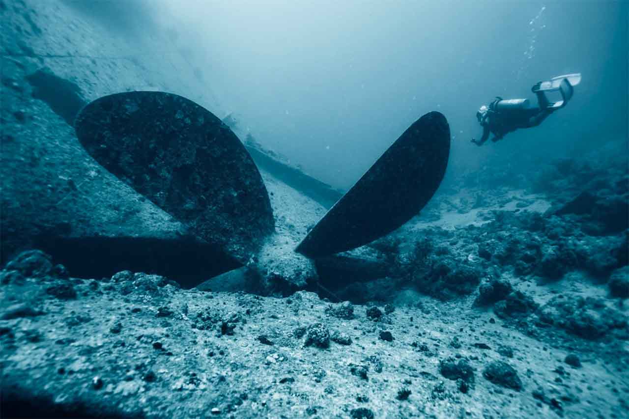 underwater propeller 
