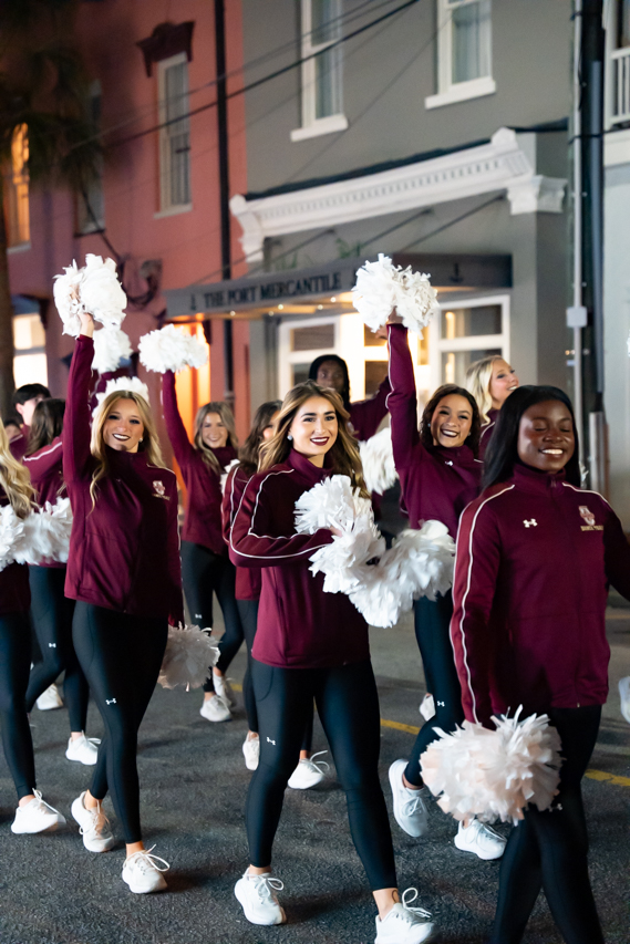 Dance team in parade