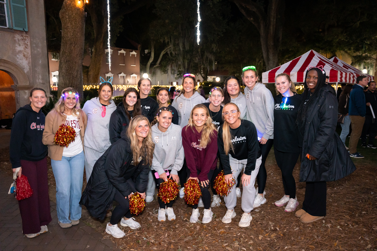 Teams at Homecoming Carnival