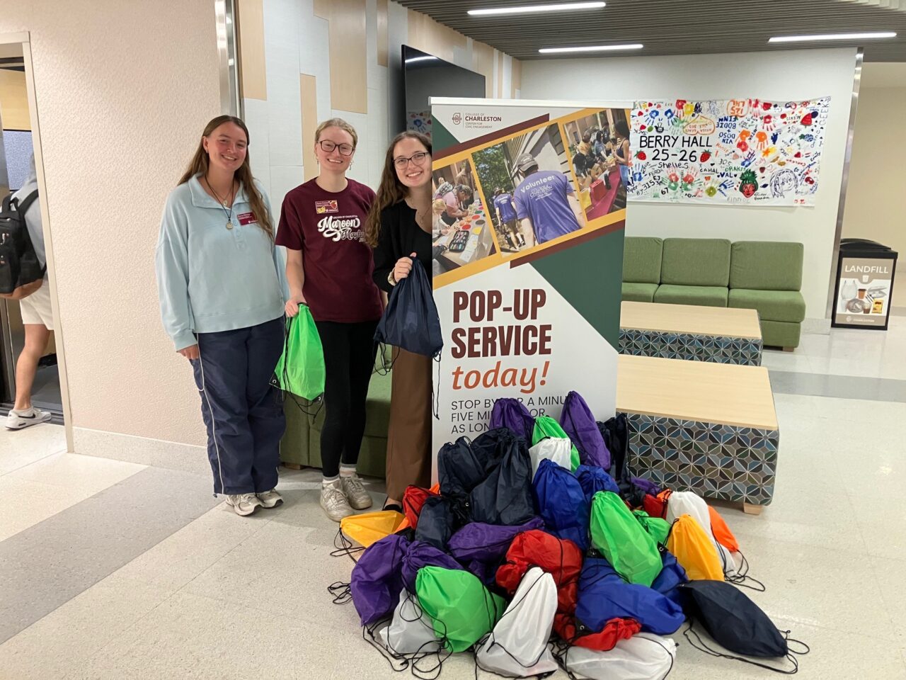 Giving back on Campus