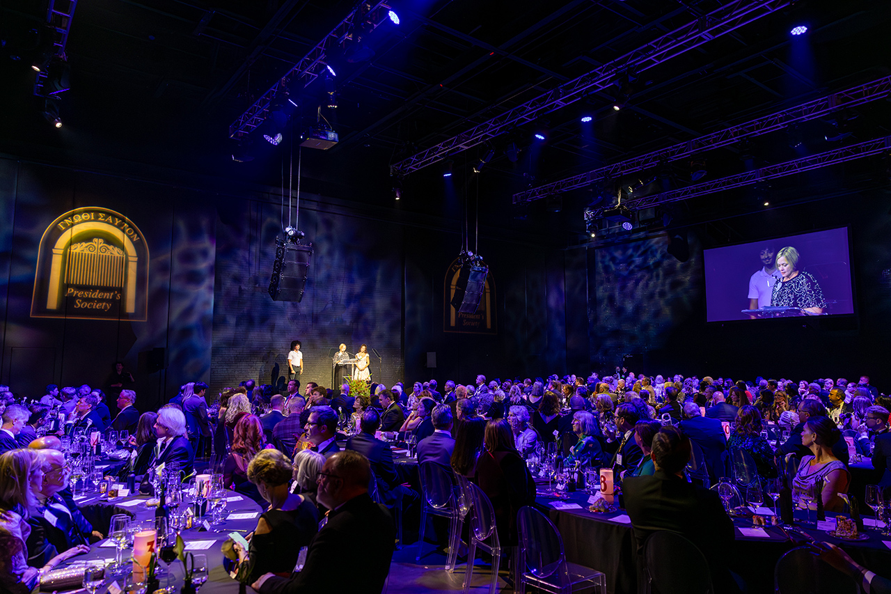 Homecoming Presidents dinner