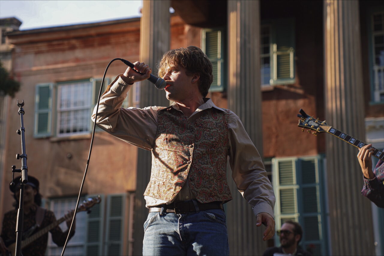 Battle of the Bands in front of Randolph Hall
