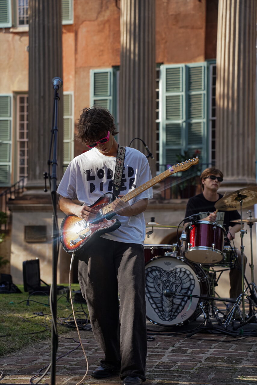 Battle of the Bands in front of Randolph Hall