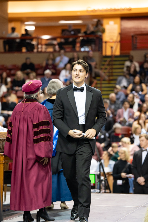 proud student graduates