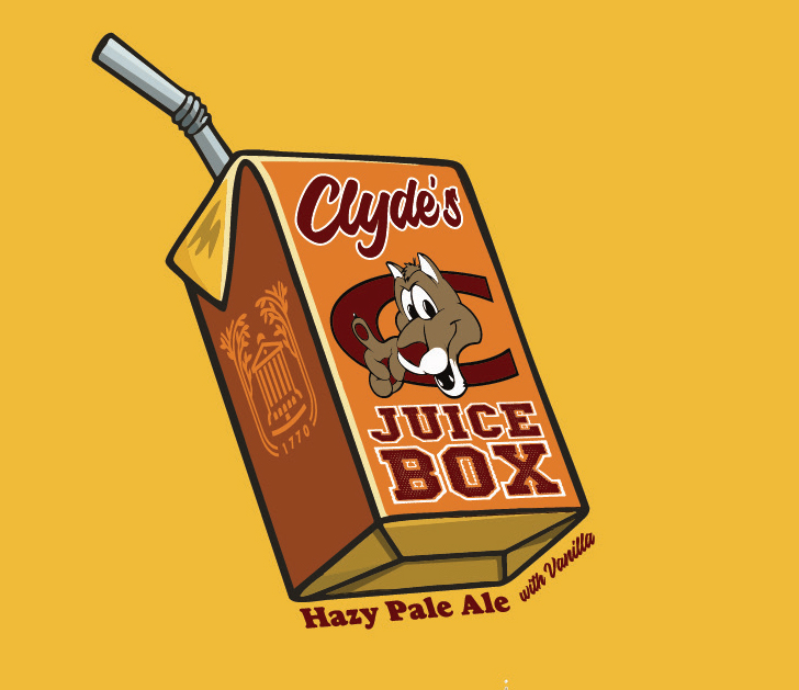 Drawing of Clyde's Juice Box