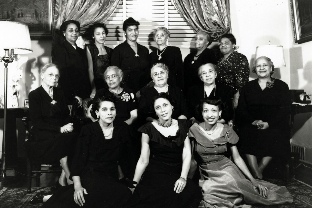 Phillis Wheatley Literary and Social Club in 1949