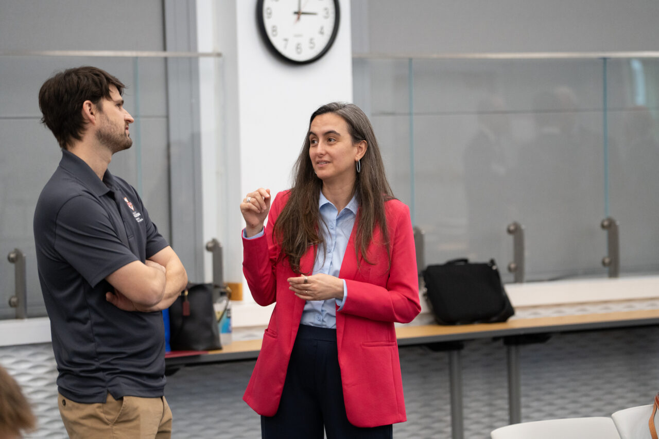 mingling before event