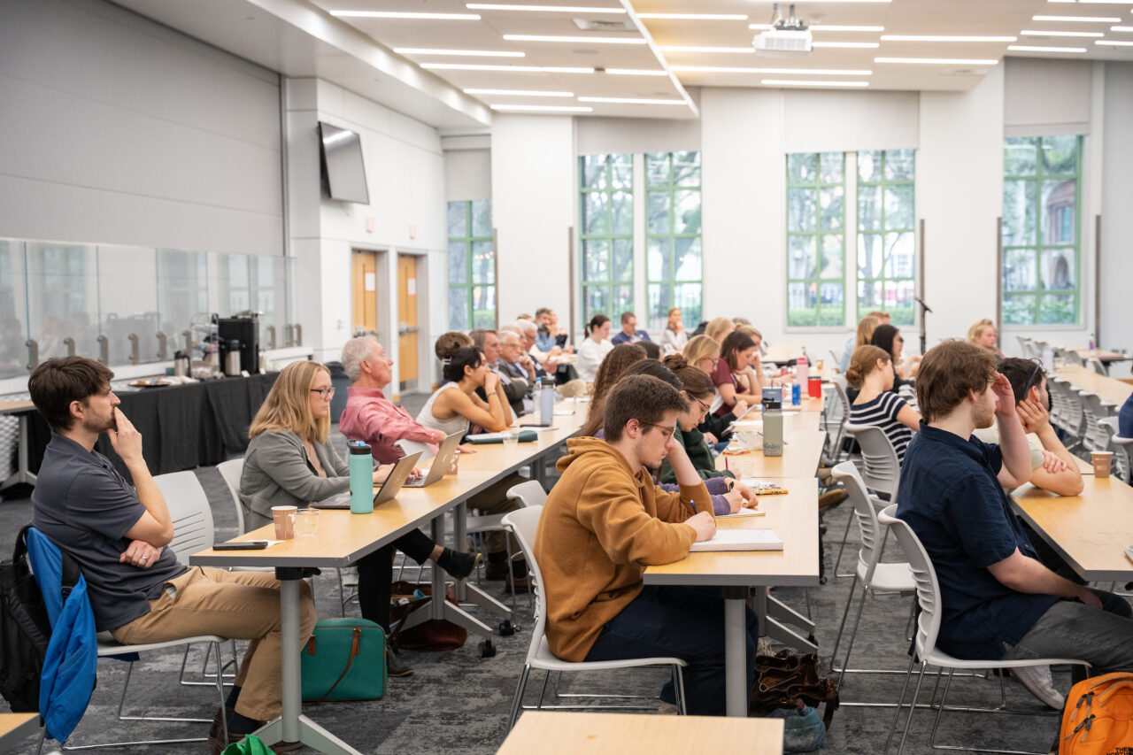 overview of classroom attending event 