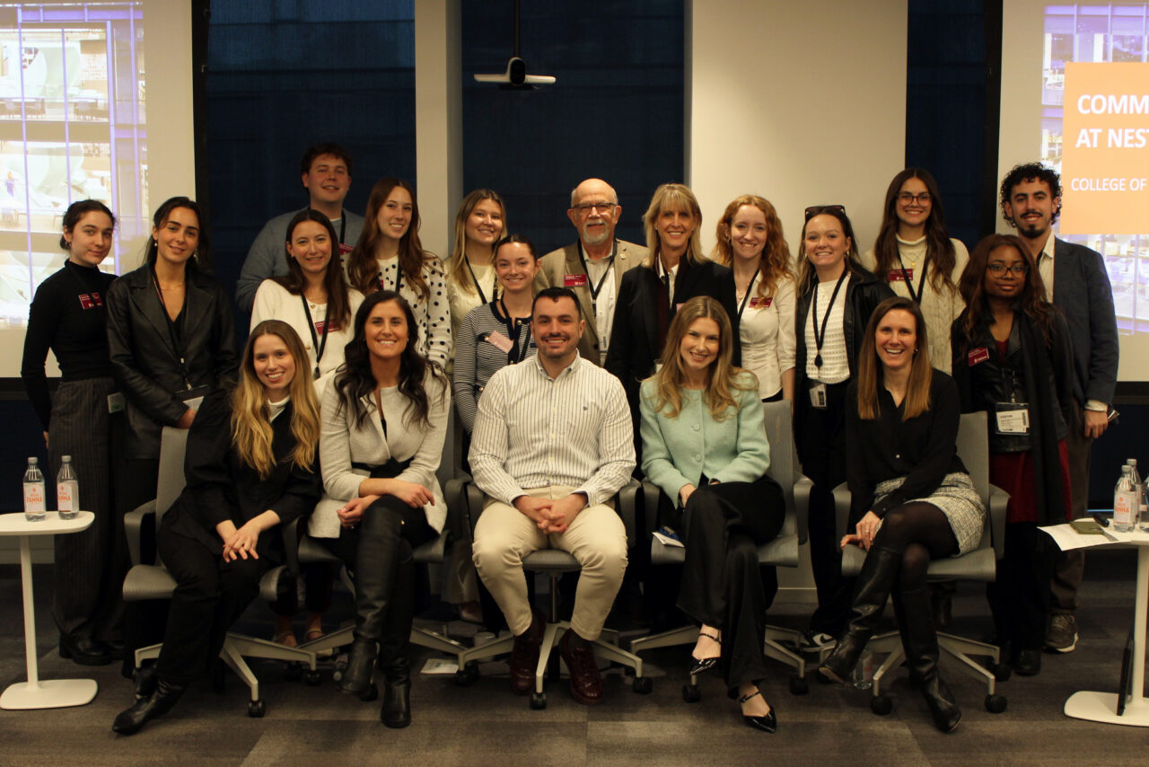 Martin Scholars group smiling at camera