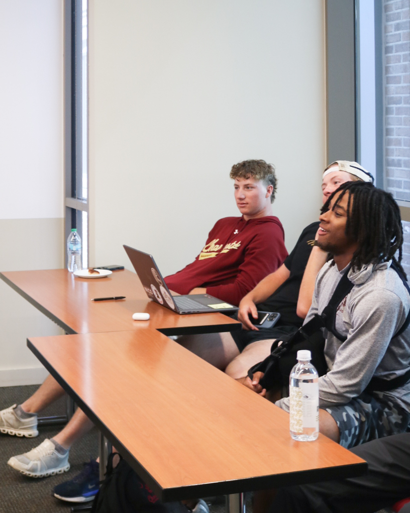 students engage in classroom
