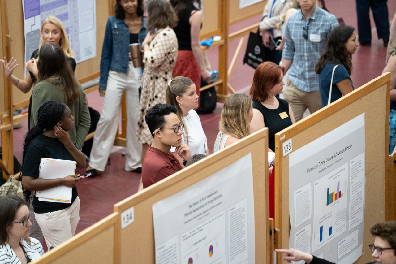 concentrating on posters