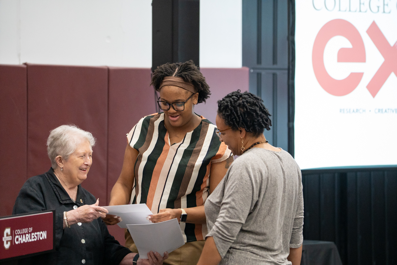 receiving awards
