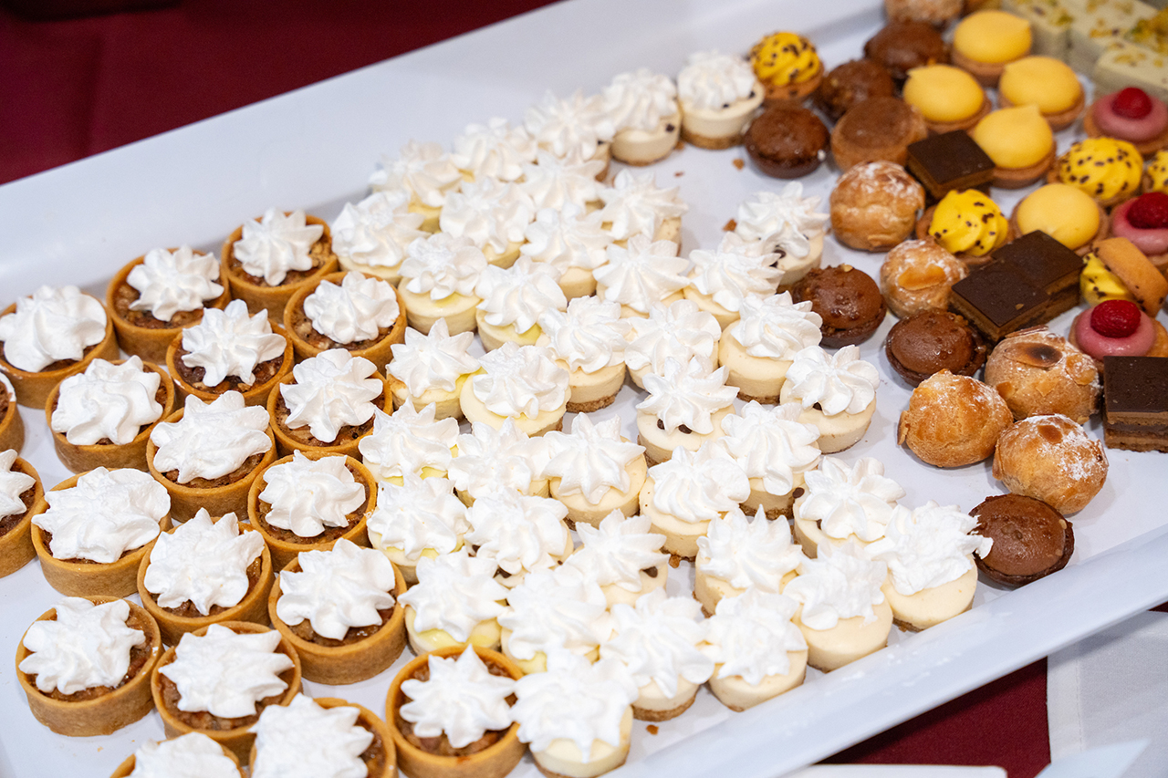 close up of sweet treats