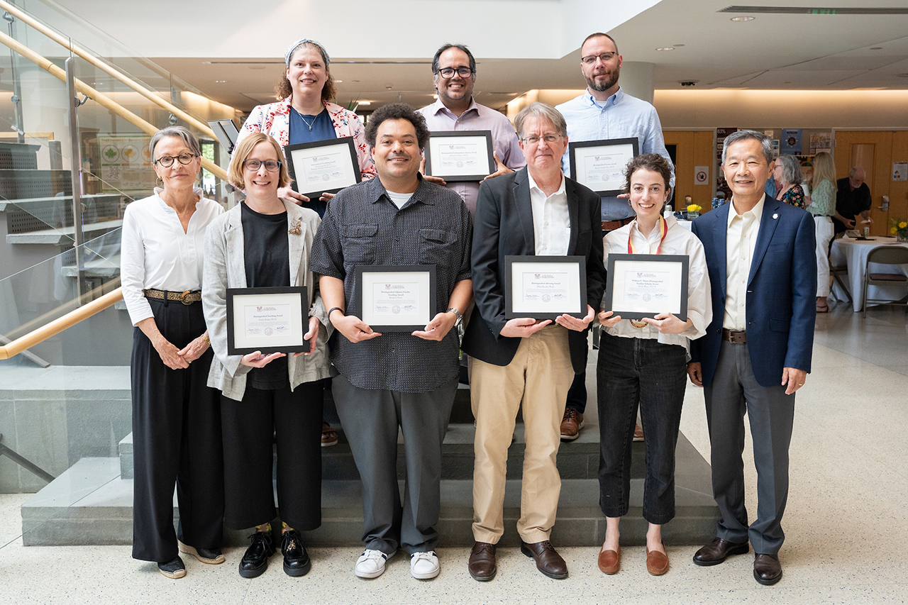 group photo of all the award winners