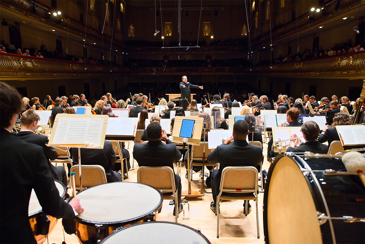 orchestra and opera at Boston Symphony Hall