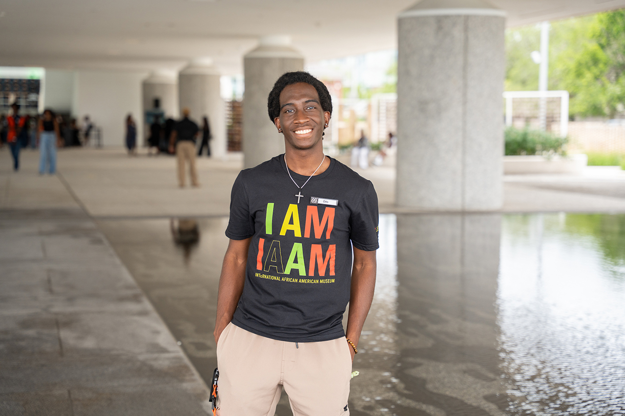 Portrait of Otis Franklin at IAAM