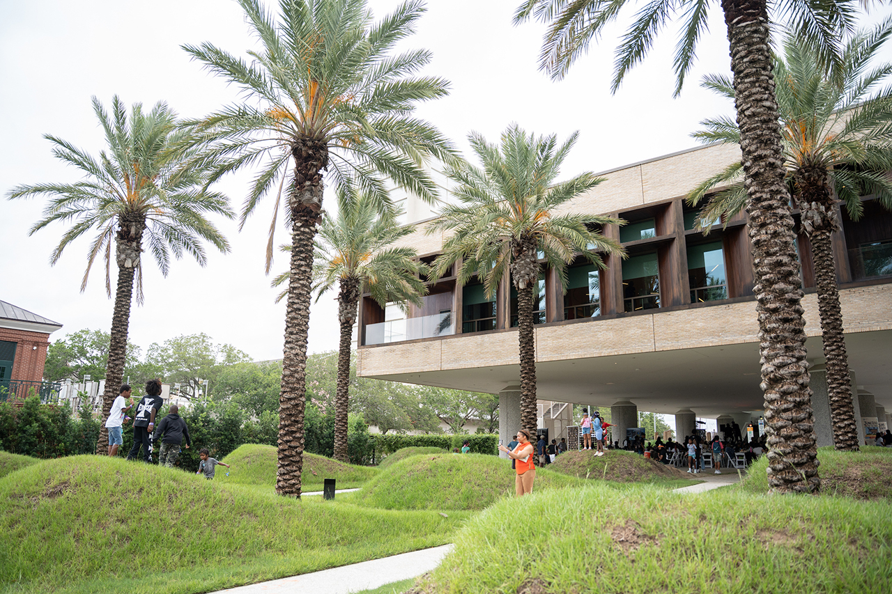 Front of the International African American Museum