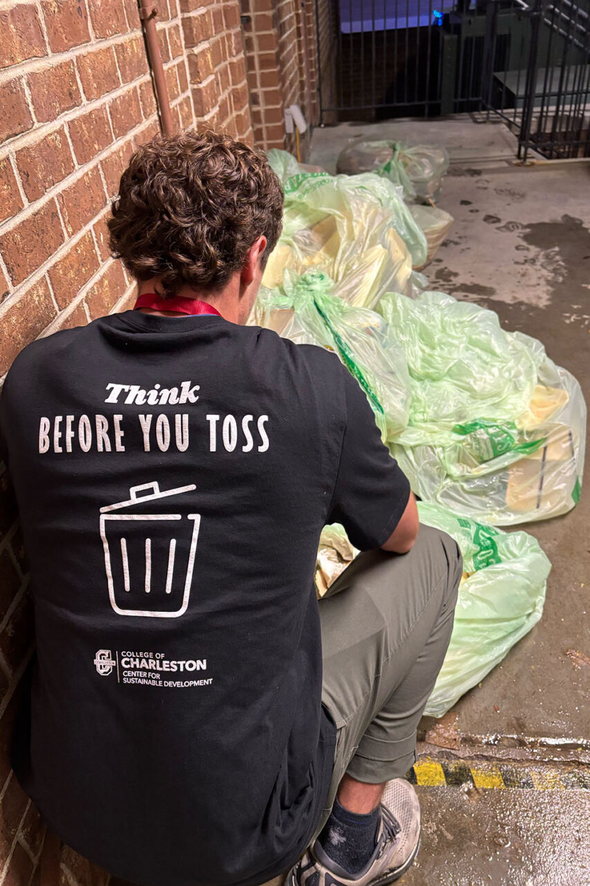 Center for Sustainable Development - Think Before You Toss - shirt