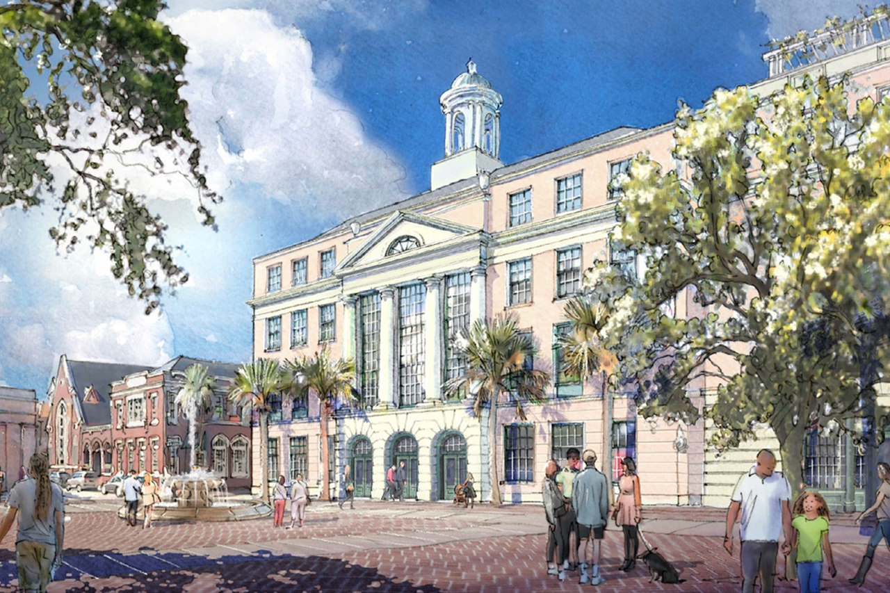 new business school rendering