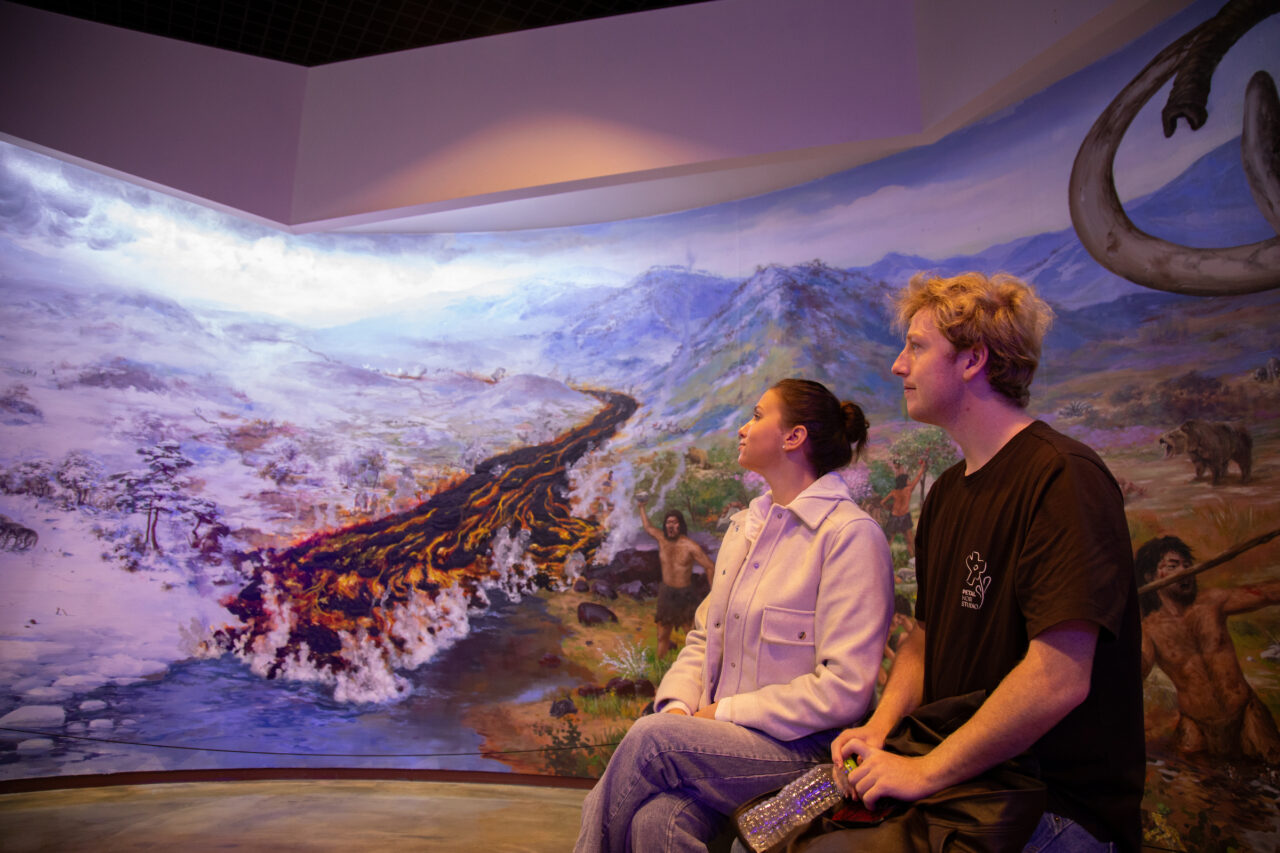 Students in Museum in South Korea