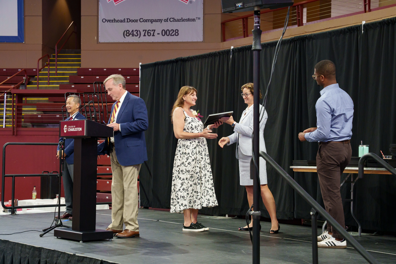 Employee received award
