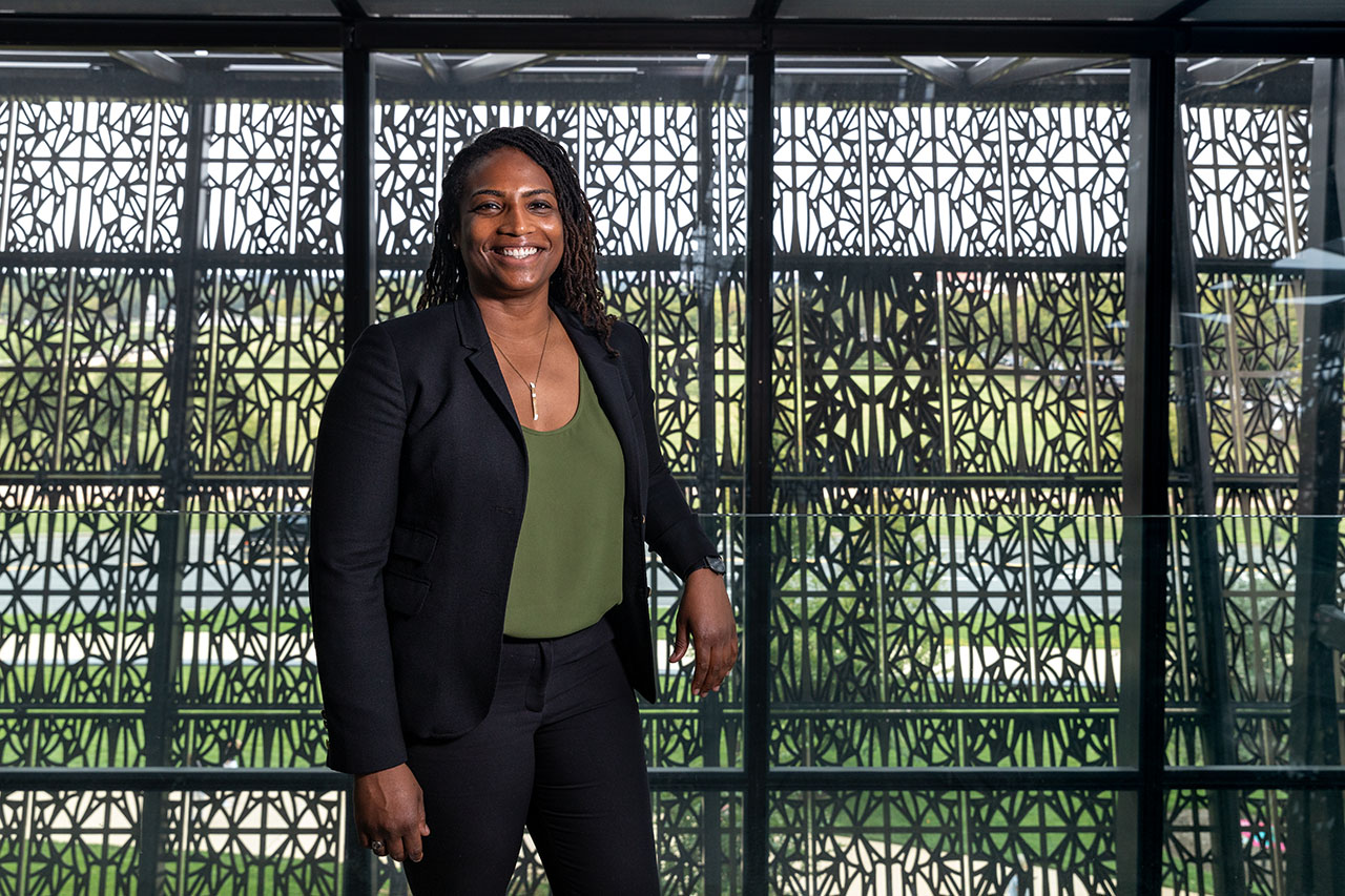 Jasmine Utsey, Program Co-ordinator for the African American Museum of History and Culture